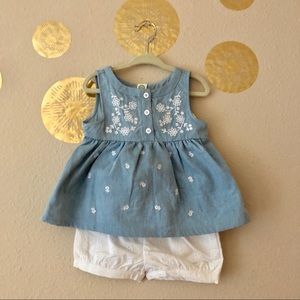 Baby girls Little Me set